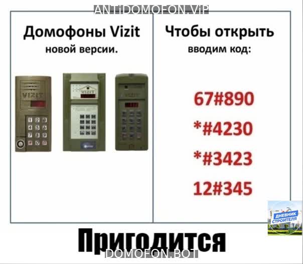 Код для открытия подъезда Чита